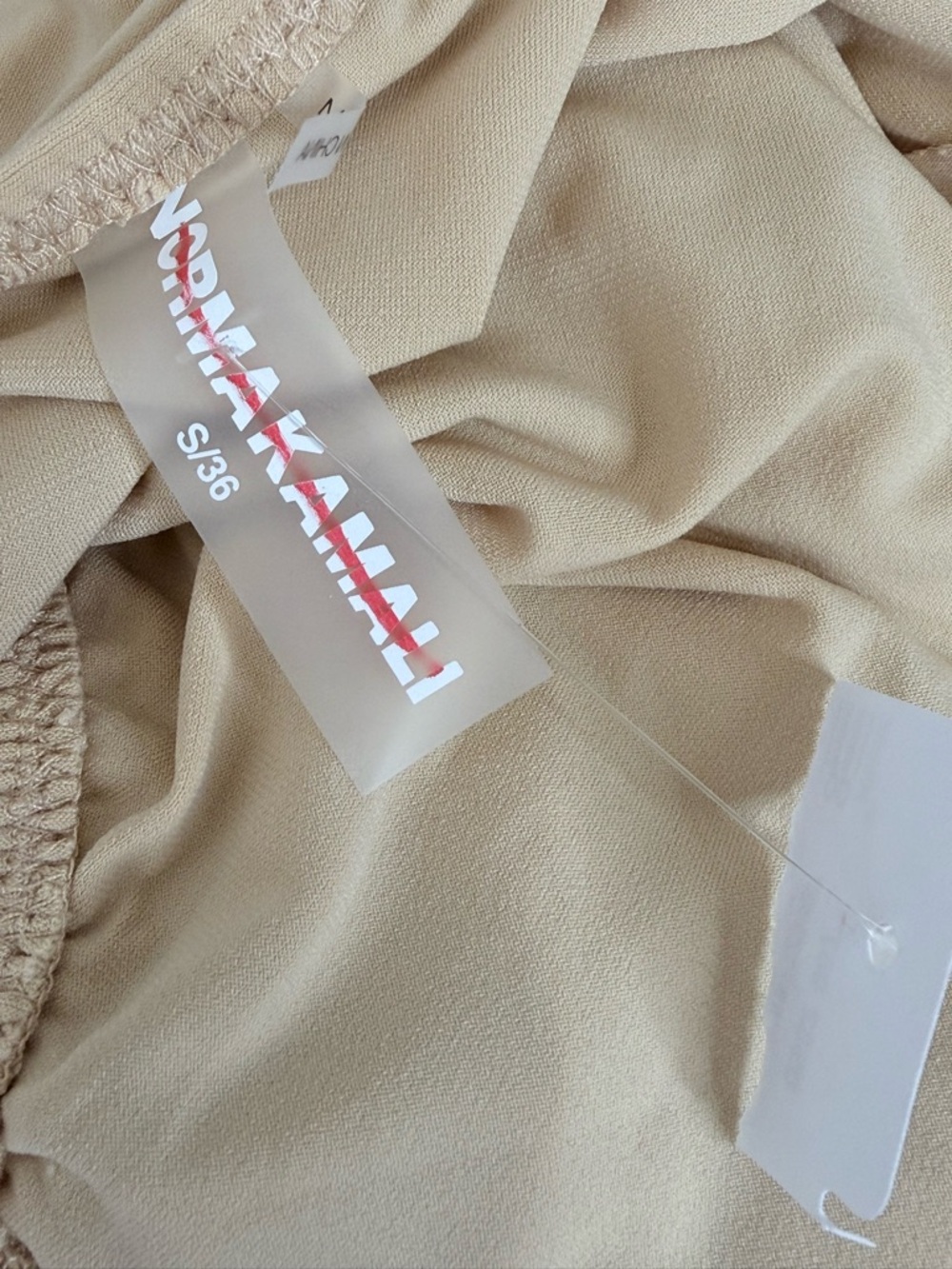 Norma Kamali Diana Ruched One-Shoulder Gown Size Small - Picture 6 of 10